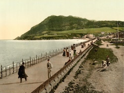 Bray promenade circa. 1900