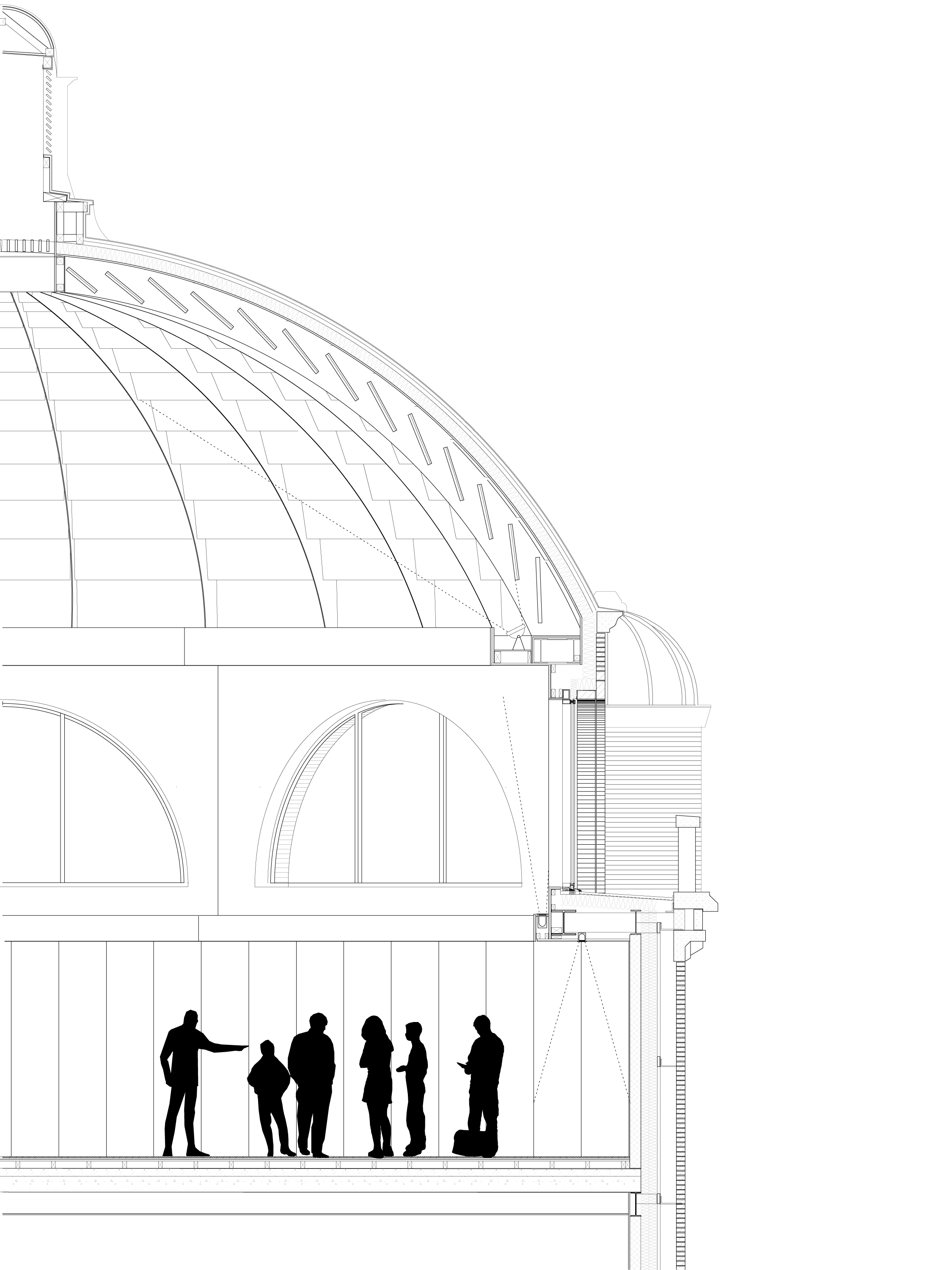 Dome technical section