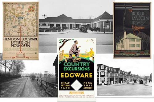 Historic Edgware Collage