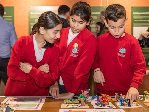 Consultation event with Edgware Primary School