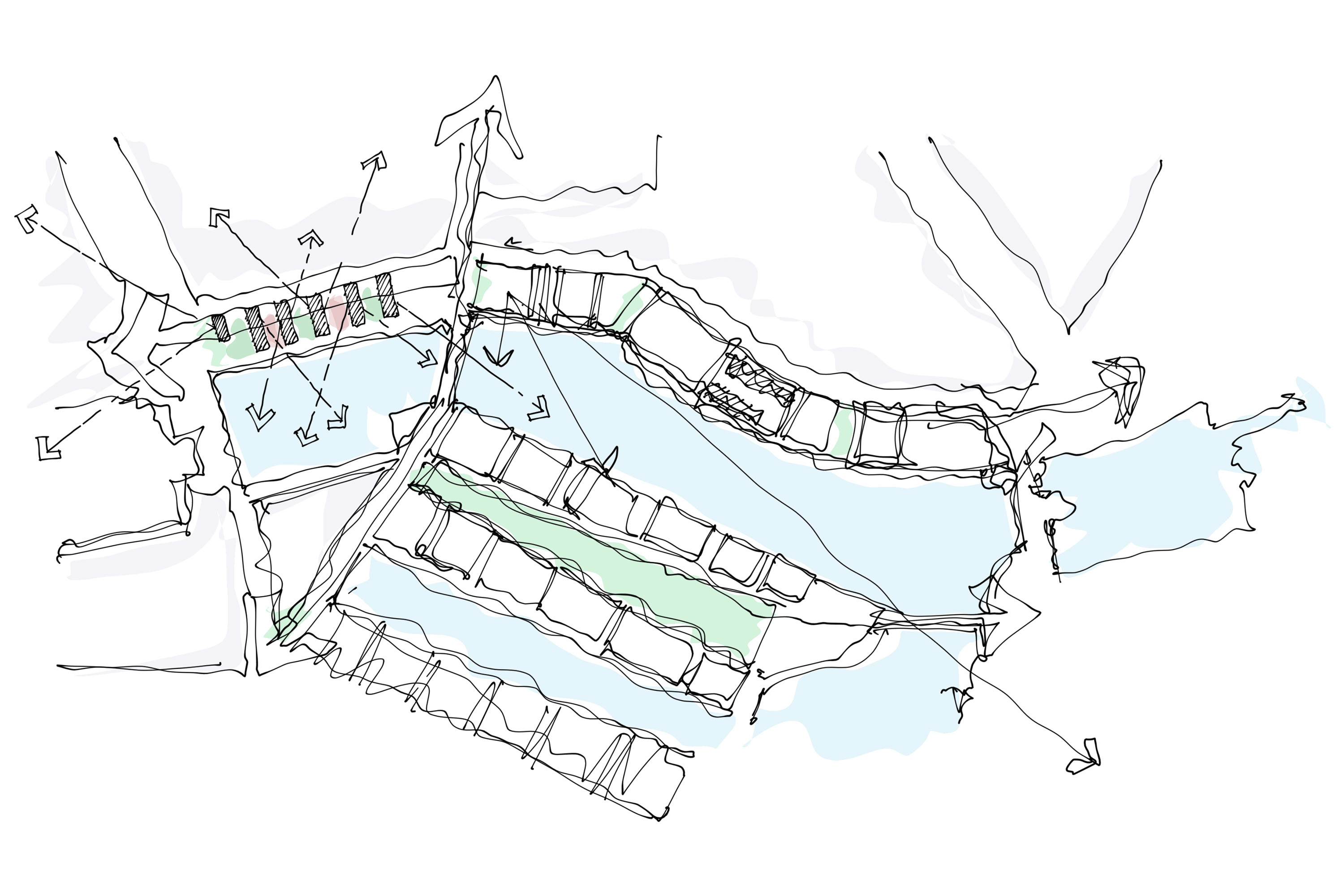 Northbank concept sketch