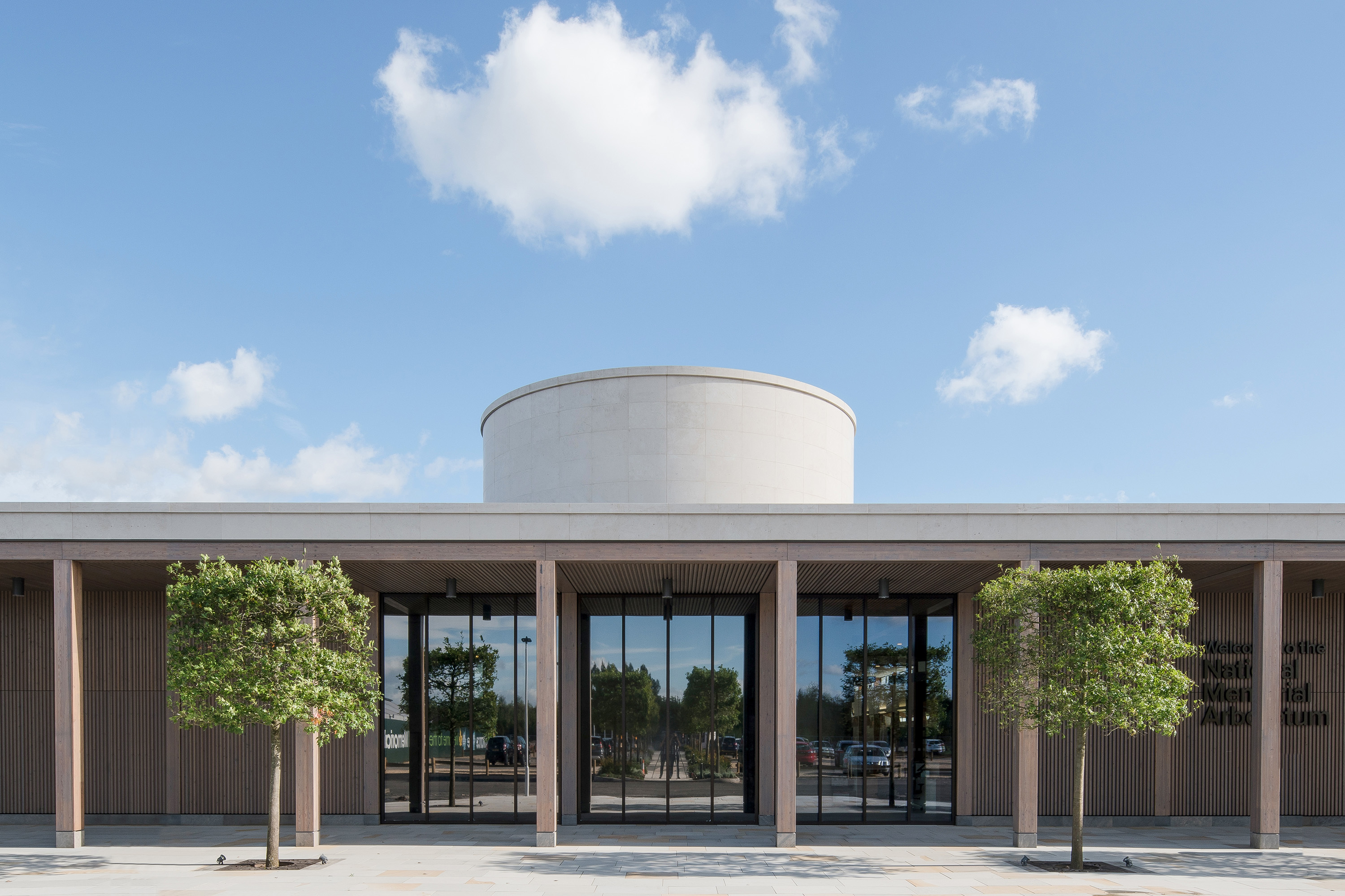 Entrance to the Arboretum