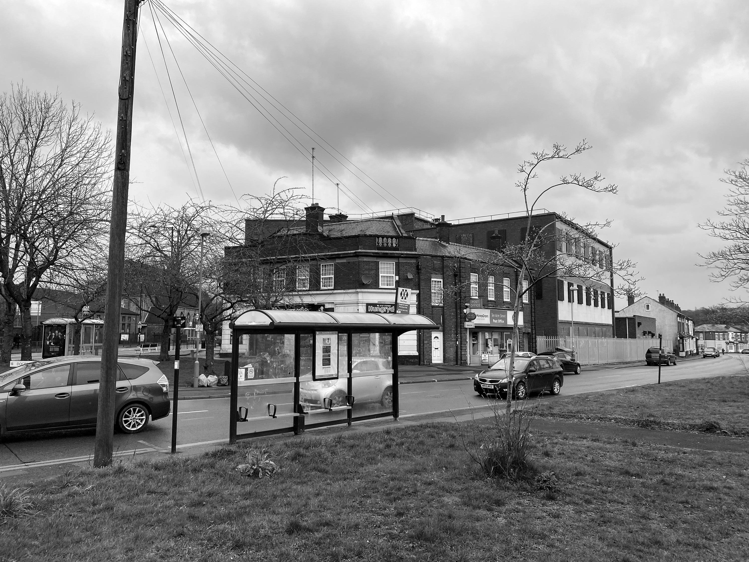 The site before development