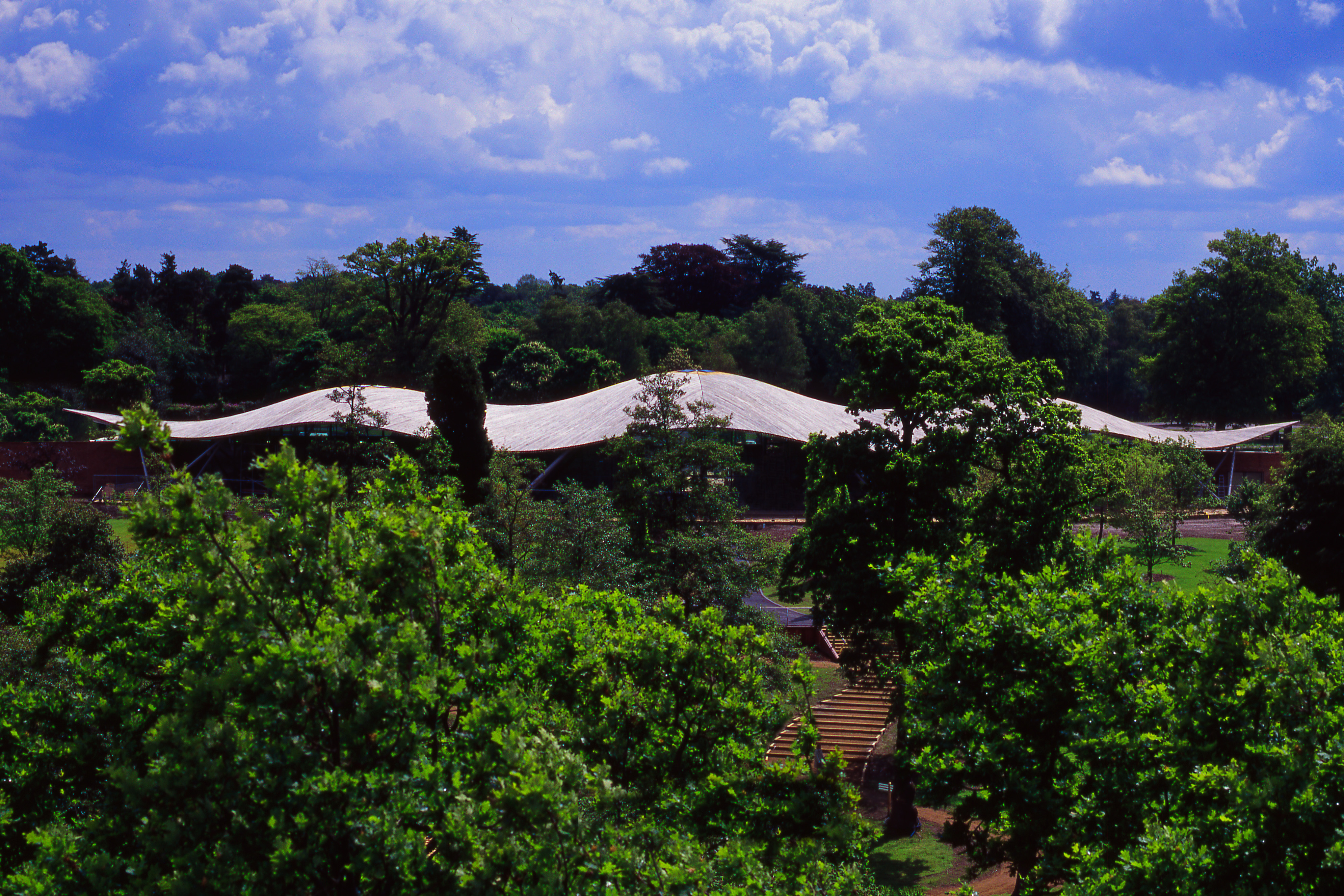 Knitting into the landscape