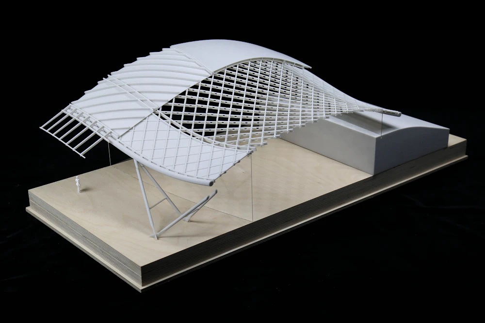 Howells Models Savill Building, Windsor Great Park | Howells