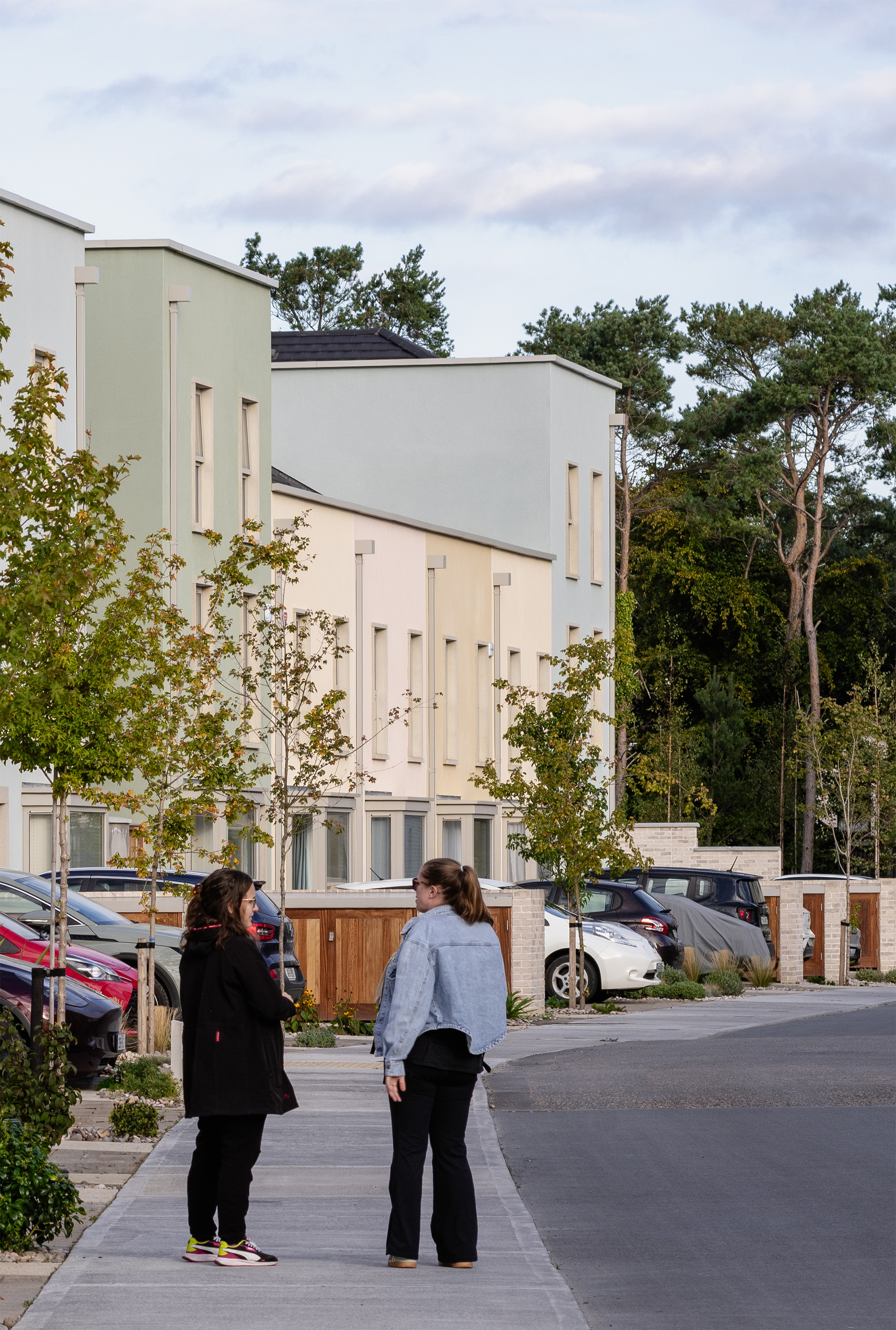 View of a residential street