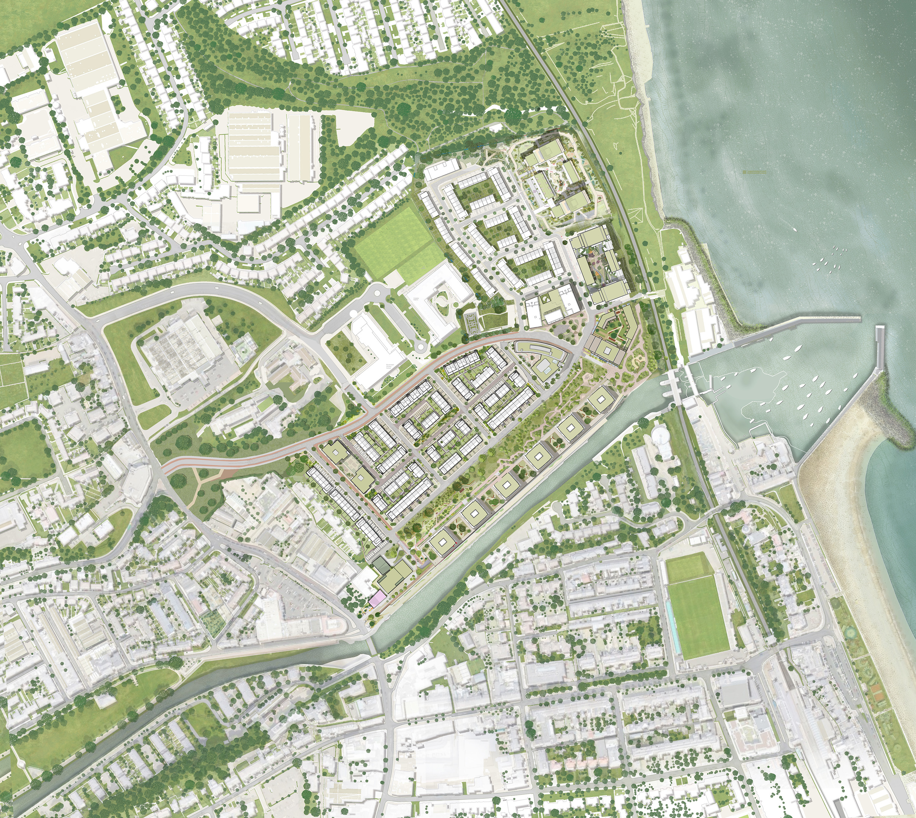 Illustrative masterplan