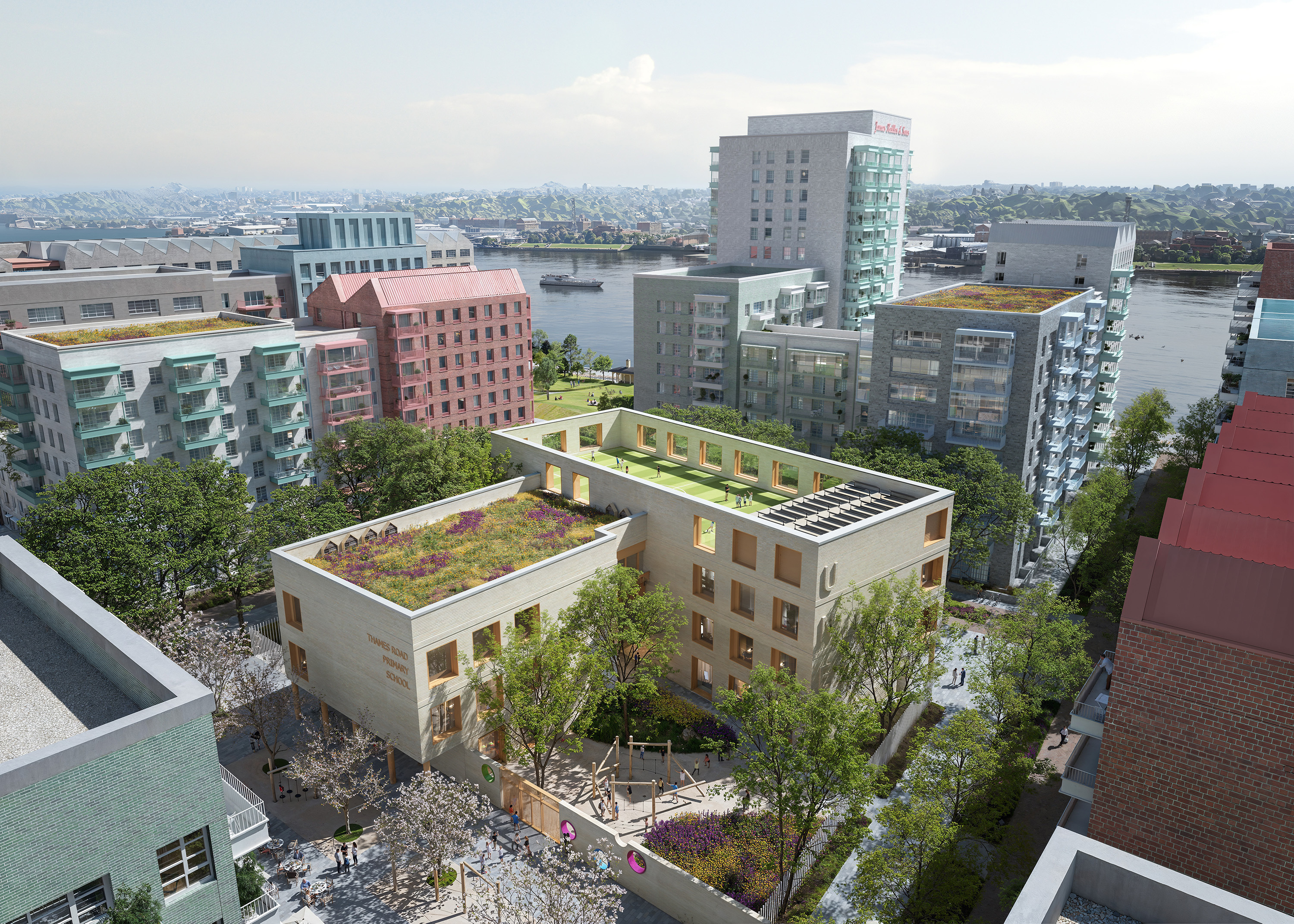 Primary school at the heart of the development