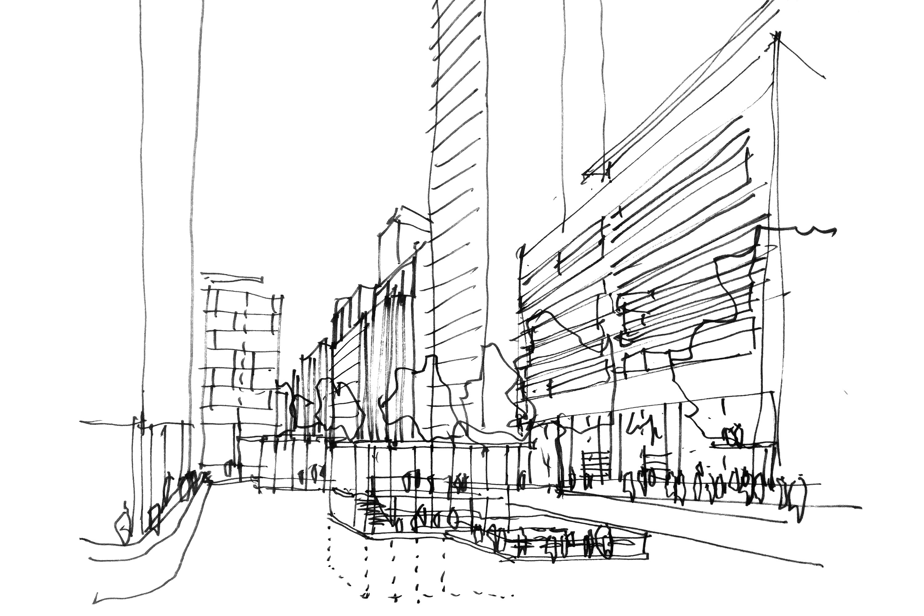 Initial concept sketch