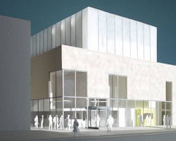 Concept model of the arts centre