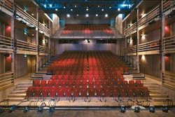 View of the main performance auditorium