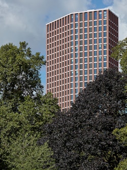 View from Vauxhall Park to the east